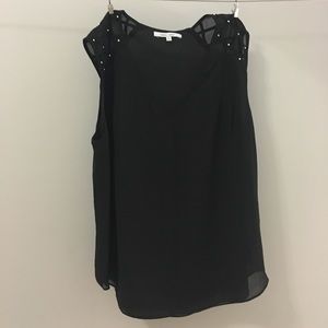 Black dress tank